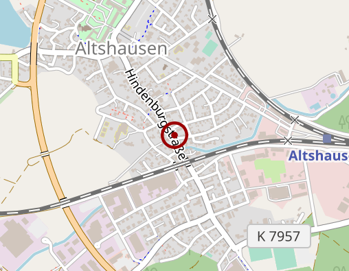 Karte: Zehrer Beate Praxis für Physiotherapie