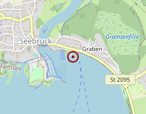 Karte: Bayerisches Rotes Kreuz Wasserwacht