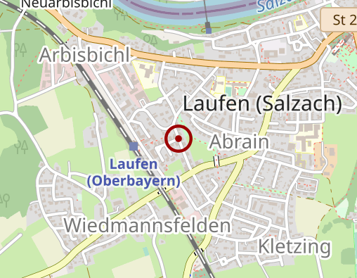 Karte: Seniorenschlössl Laufen