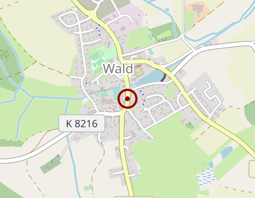 Karte: Tagespflege Waldhäusle