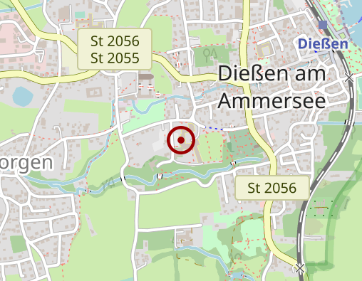 Karte: Gesundheitszentrum Dießen