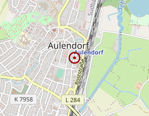 Karte: Krankengymnastik Bernadette Lupberger und Massagepraxis Rudi Gaißer