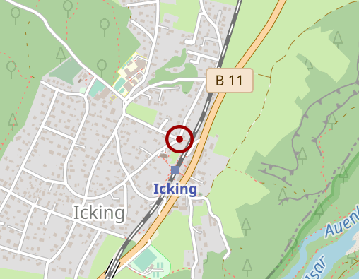 Karte: Pflege Icking