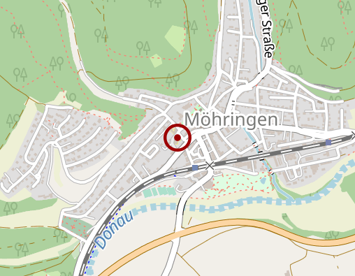 Karte: Seniorenstift Möhringen gGmbH Wohn- und Pflegeheim