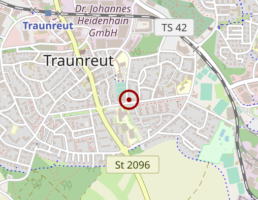 Karte: Therapie- Gesundheitszentrum Traunreut