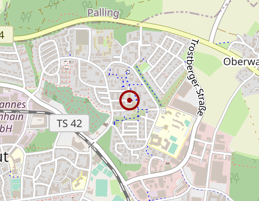 Karte: AWO Seniorenzentrum Traunreut