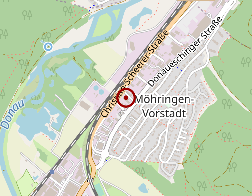 Karte: DRK-Kreisverband Tuttlingen e.V. Tuttlingen