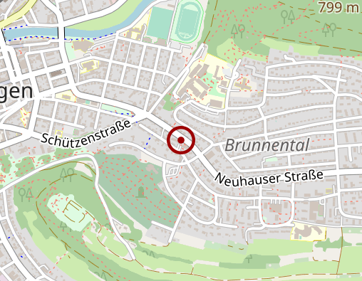 Karte: Schlechta Franz Masseur und medizinischer Bademeister