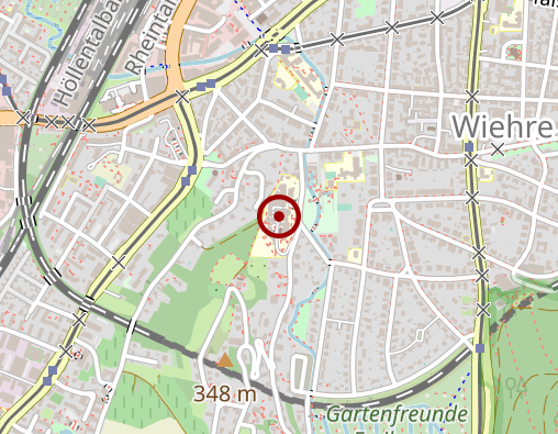 Karte: Loretto-Krankenhaus (RkK) Freiburg