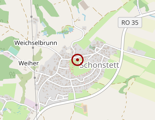 Karte: Caritas-Heim Schonstett
