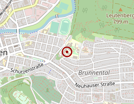 Karte: Klinikum Landkreis Tuttlingen-Gesundheitszentrum Tuttlingen