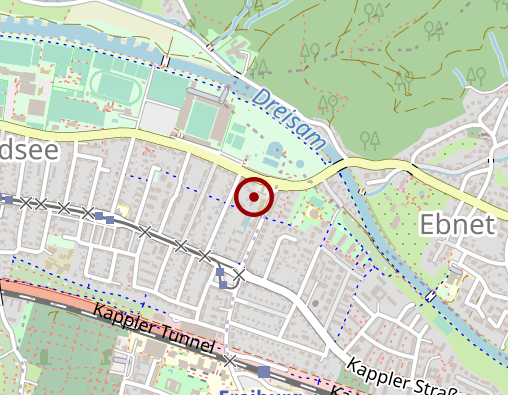 Karte: Arbeiterwohlfahrt Bezirksverband Baden e.V. Haus Littenweiler