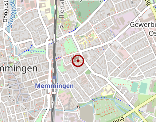 Karte: Caritas Sozialstation Memmingen und Umgebung gGmbH