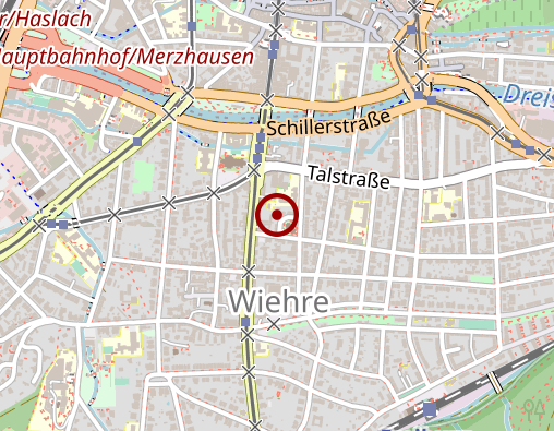 Karte: Evangelische Sozialstation Freiburg e.V. - Nachbarschaftshilfe