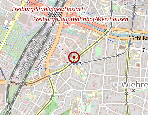 Karte: Zentrum für Autismus-Kompetenz Südbaden gGmbH - FED