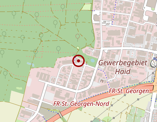 Karte: Physiokonzept Freiburg