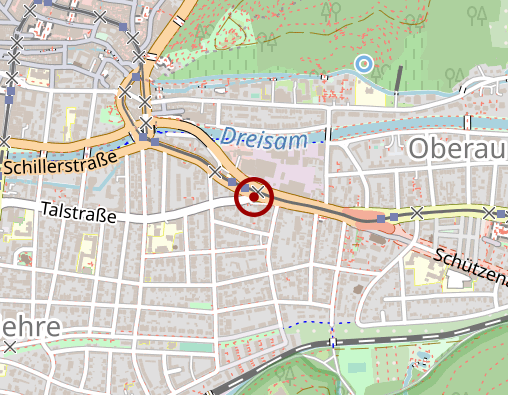 Karte: Katholische Sozialstation Freiburg i.Brsg. GmbH - Nachbarschaftshilfe