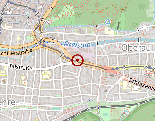 Karte: Freiburger Hilfsgemeinschaft e.V.