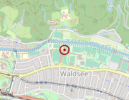 Karte: Olympiastützpunkt Freiburg-Schwarzwald