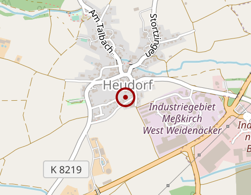 Karte: Hospizbewegung Meßkirch