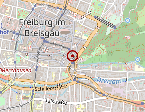 Karte: Schwabentor-Apotheke