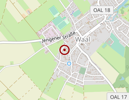 Karte: Senioren- u. Pflegeheim Waal