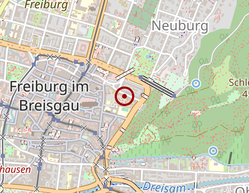 Karte: Ev. Stift - Betreuung u. Entlastung im häuslichen Bereich