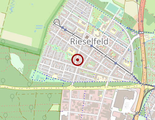 Karte: Pro Seniore Residenz Freiburg