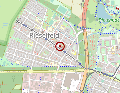 Karte: Rieselfeld-Apotheke