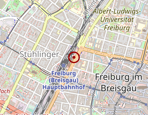 Karte: easyApotheke im Hauptbahnhof