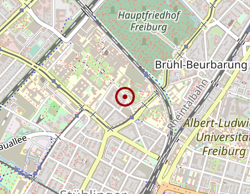 Karte: Universitätsklinikum Freiburg