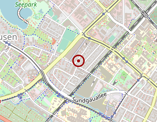 Karte: Deutsches Rotes Kreuz KV Freiburg e.V. - Mobiler Sozialer Dienst