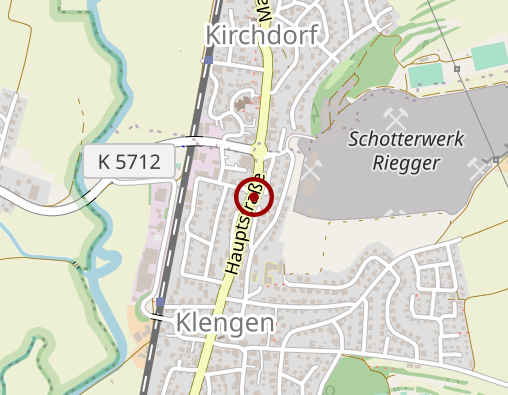 Karte: Glunk Annette Praxis für Physiotherapie Physiotherapeutin