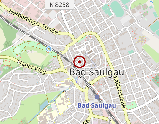 Karte: Gomeringer Martina Praxis für Osteopathie