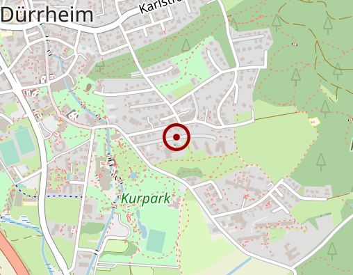 Karte: MEDIAN Klinik St. Georg Bad Dürrheim