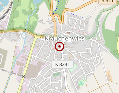 Karte: Gemeinschaftspraxis Krauchenwies, Hummel-Joesten B., Stegen Dr. med. u. Hummel Th. Fachärzte für Allgemeinmedizin