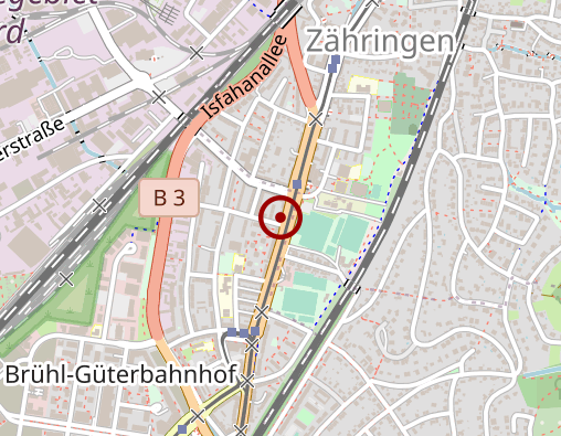 Karte: Bauverein Breisgau eG