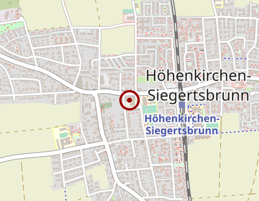 Karte: Seniorenzentrum "Wohnen am Schlossanger GmbH"