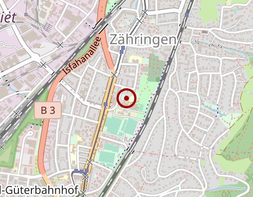 Karte: AWO Freiburg -Schulkindergarten "Huckepack"-