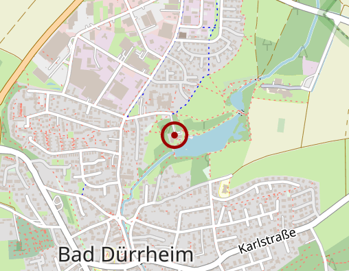 Karte: Hotel Restaurant Salinensee