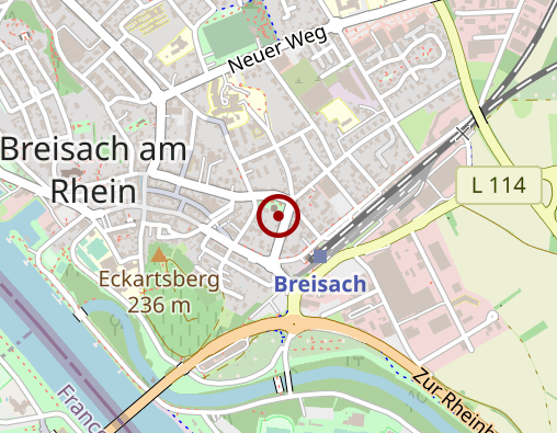 Karte: Hospizgruppe Breisach