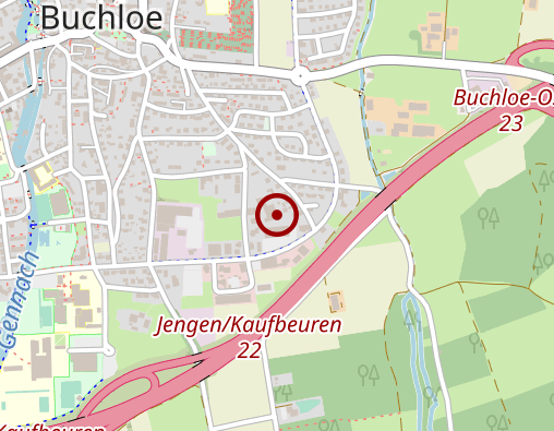 Karte: Regens Wagner Holzhausen Magnus-Werkstätten