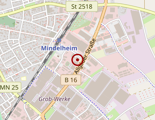 Karte: Ergotherapiepraxis Hoppe Bodo