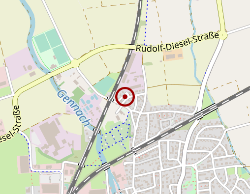 Karte: BRK - Tagespflege Buchloe