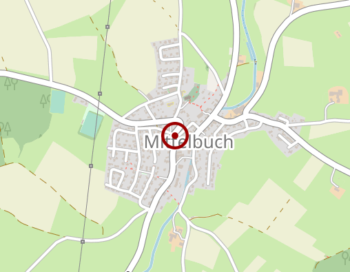 Karte: Betreuungsgruppe "Silberperlen" Mittelbuch