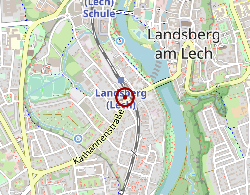 Karte: Gestalttherapie Landsberg Christian Hanselmann Praxis für Psychotherapie (HPG)