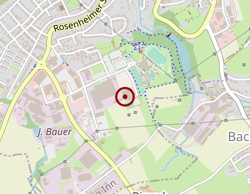 Karte: Krankengymnastik Praxis f. Physiotherapeutische Rehabilitation Brichta