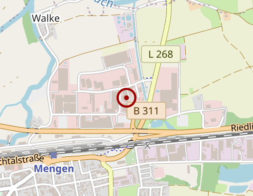 Karte: Oberschwäbische Werkstätten für Behinderte gem. GmbH