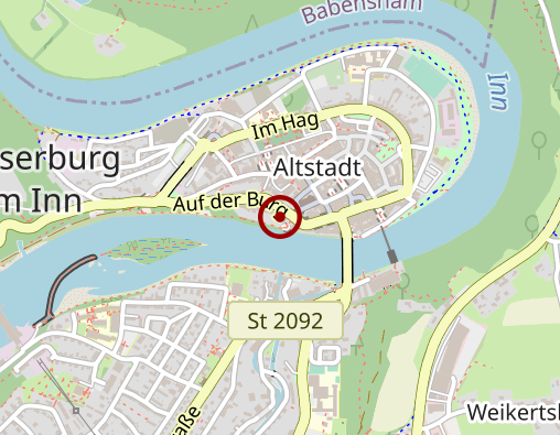 Karte: Burg Maria Stern