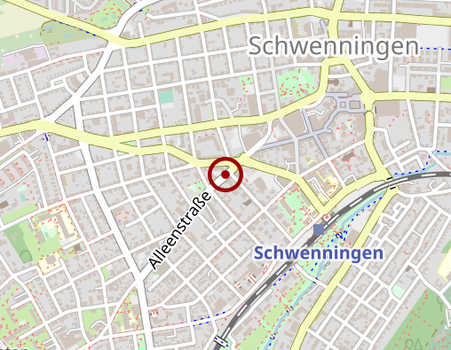 Karte: Deutsches Rotes Kreuz, Ortsverein Schwenningen